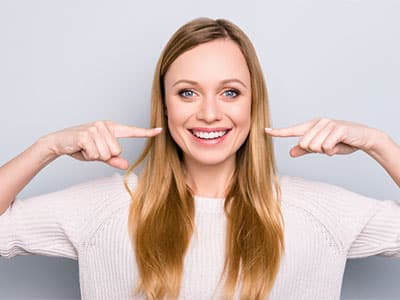Smile beautiful woman